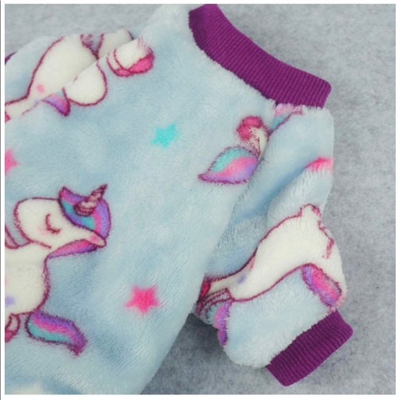 🦄 Fitwarm Unicorn Pet Pajamas - Picture 3 of 7